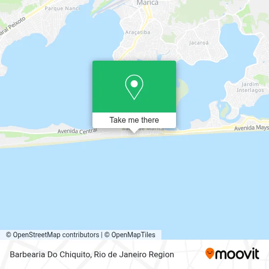 Barbearia Do Chiquito map
