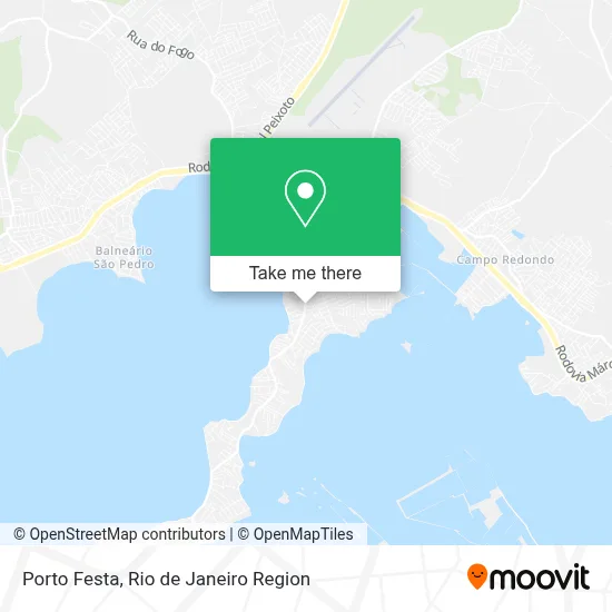 Porto Festa map