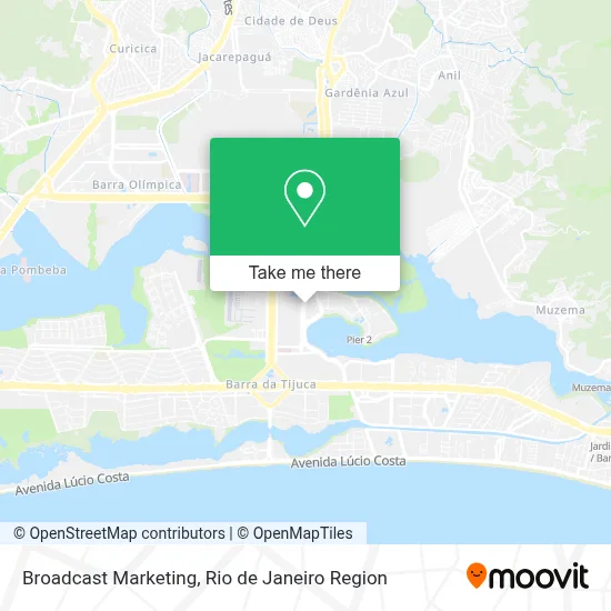 Broadcast Marketing map