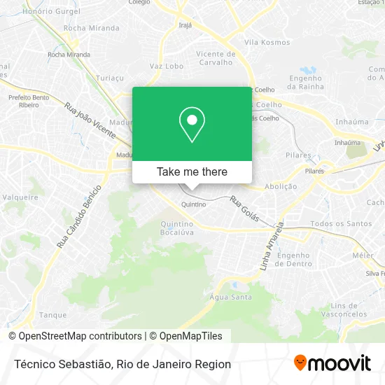 Técnico Sebastião map