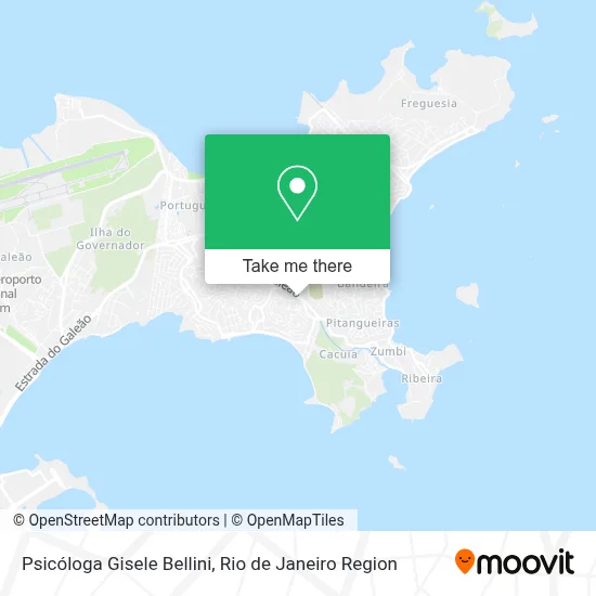 Psicóloga Gisele Bellini map