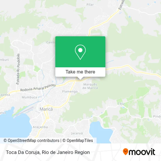 Toca Da Coruja map