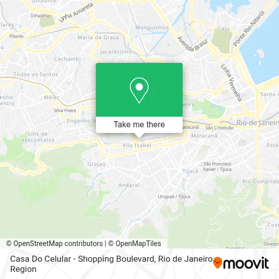 Casa Do Celular - Shopping Boulevard map