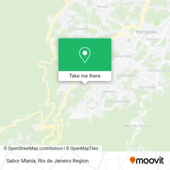 Sabor Mania map