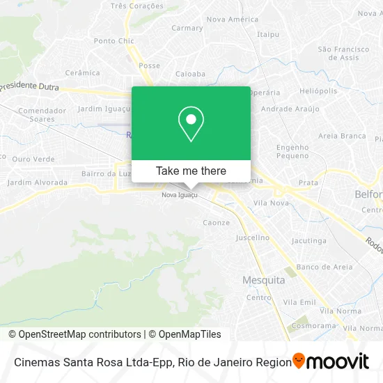 Cinemas Santa Rosa Ltda-Epp map