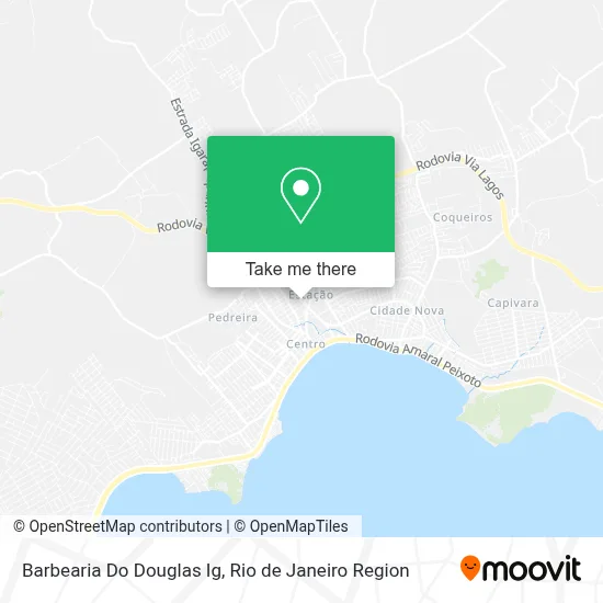 Barbearia Do Douglas Ig map
