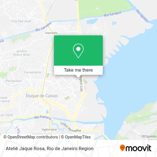 Ateliê Jaque Rosa map