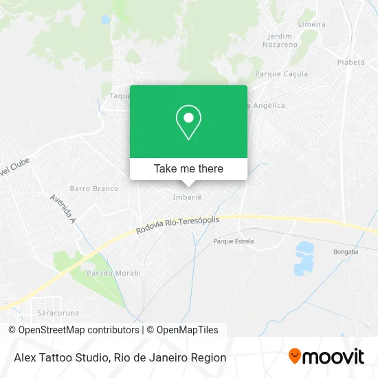 Alex Tattoo Studio map