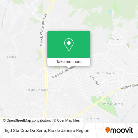 Iigd Sta Cruz Da Serra map