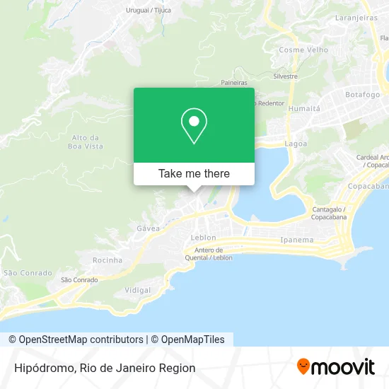 Hipódromo map