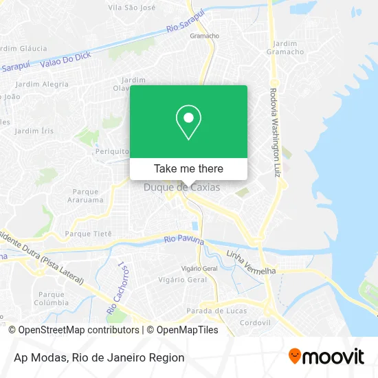 Ap Modas map