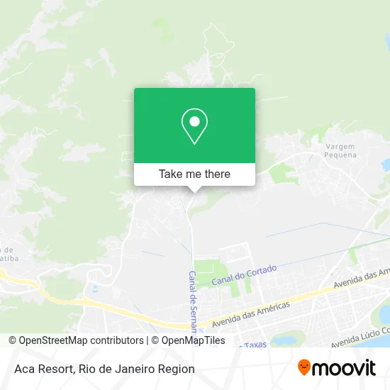 Aca Resort map