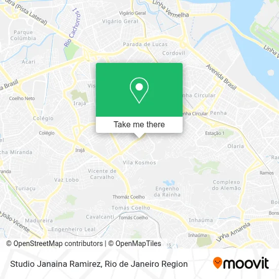 Studio Janaina Ramirez map