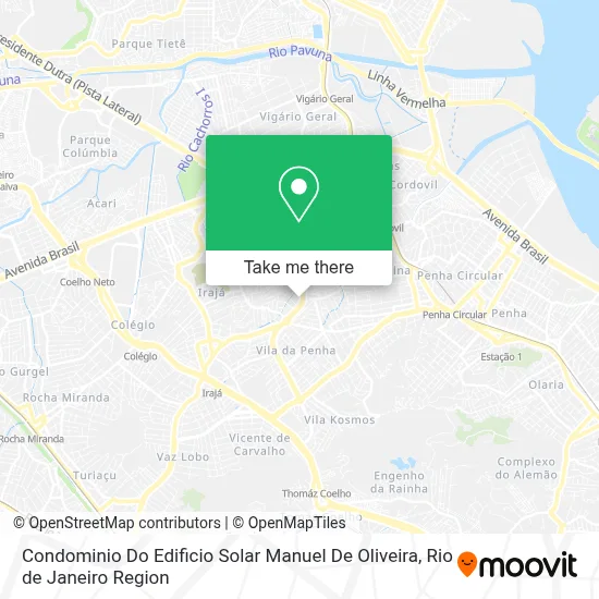 Condominio Do Edificio Solar Manuel De Oliveira map