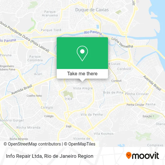 Info Repair Ltda map