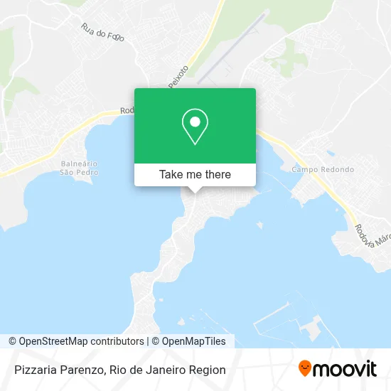 Pizzaria Parenzo map