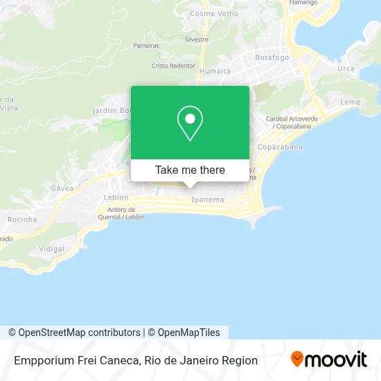 Empporium Frei Caneca map
