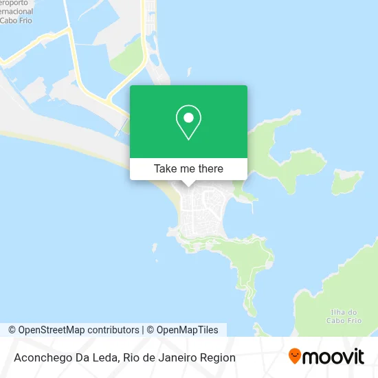 Aconchego Da Leda map