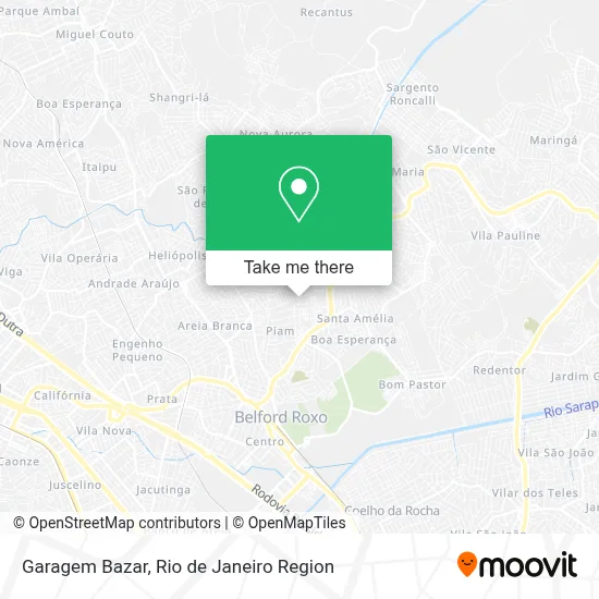 Garagem Bazar map