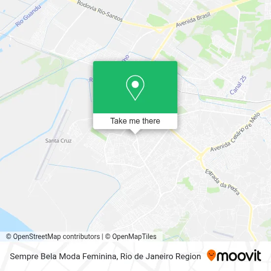 Sempre Bela Moda Feminina map