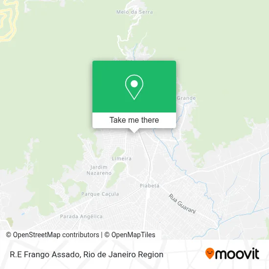 R.E Frango Assado map