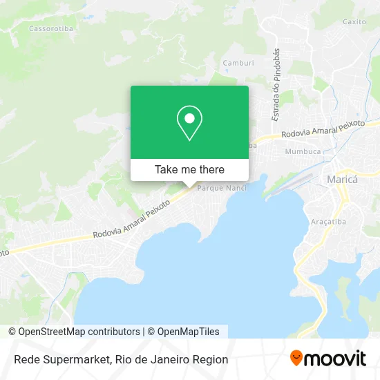 Rede Supermarket map