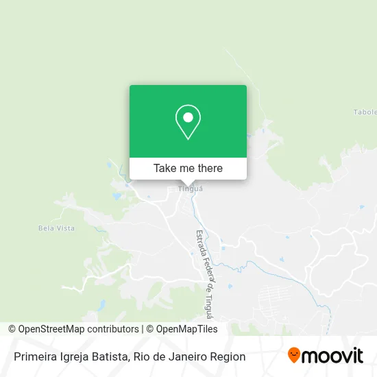 Primeira Igreja Batista map