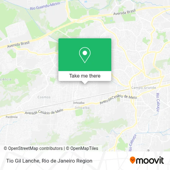 Tio Gil Lanche map