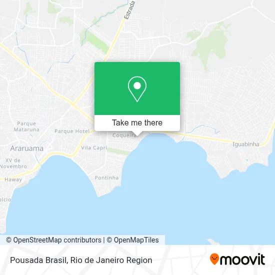 Pousada Brasil map