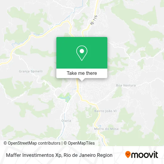 Maffer Investimentos Xp map