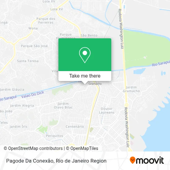 Pagode Da Conexão map