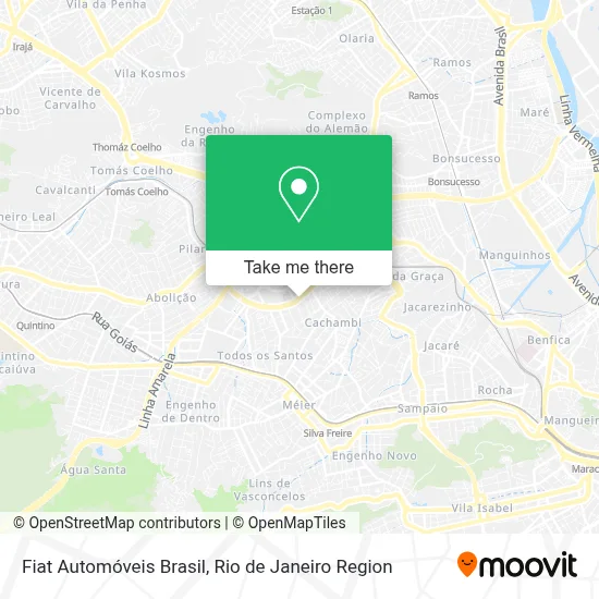 Fiat Automóveis Brasil map