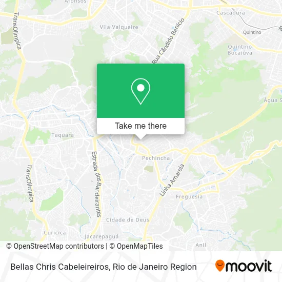 Bellas Chris Cabeleireiros map