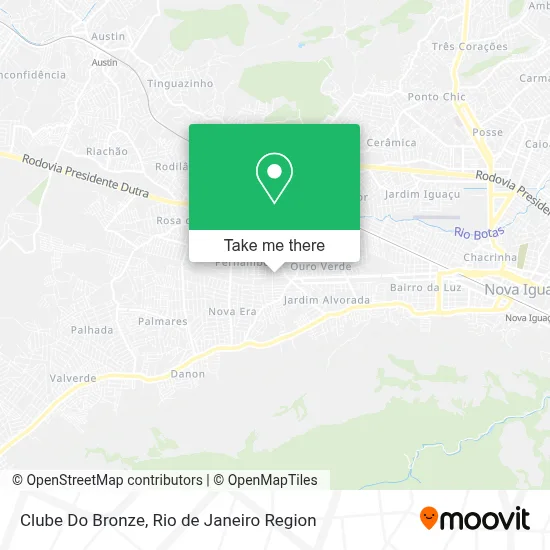 Clube Do Bronze map