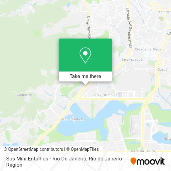 Sos Mini Entulhos - Rio De Janeiro map