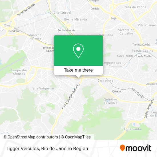 Tigger Veículos map