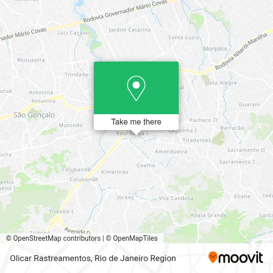 Olicar Rastreamentos map
