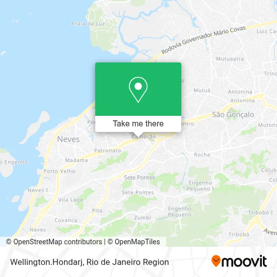 Wellington.Hondarj map