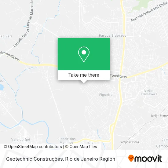 Geotechnic Construções map