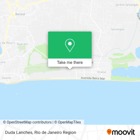 Duda Lanches map