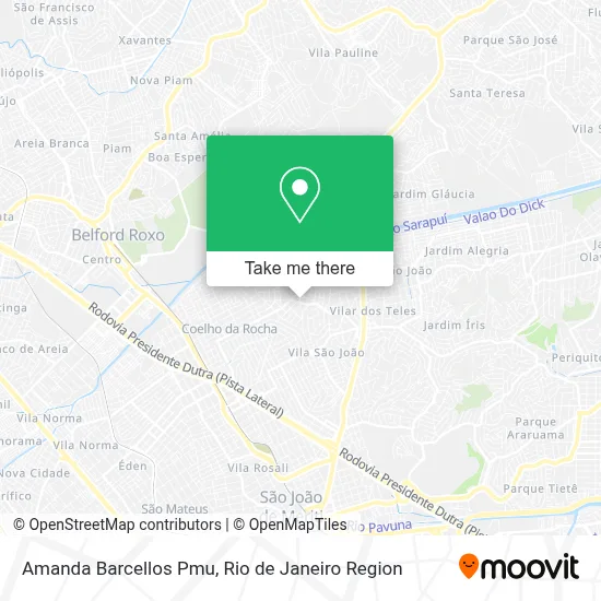 Amanda Barcellos Pmu map