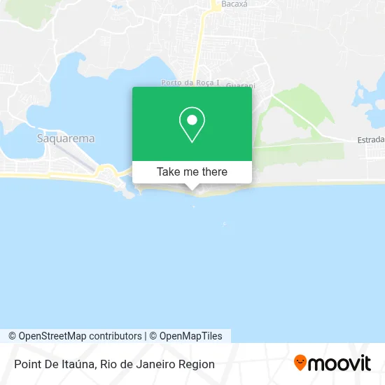 Point De Itaúna map