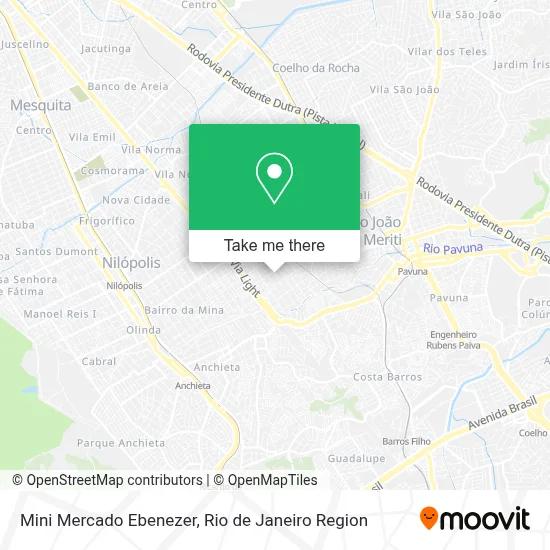 Mini Mercado Ebenezer map