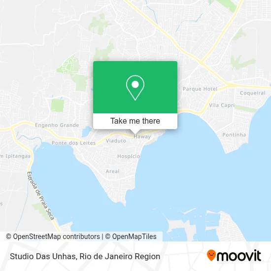 Studio Das Unhas map