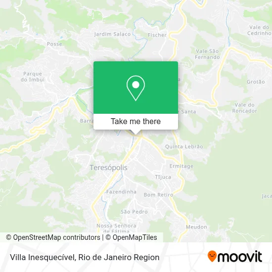 Villa Inesquecível map