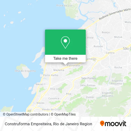 Construforma Empreiteira map