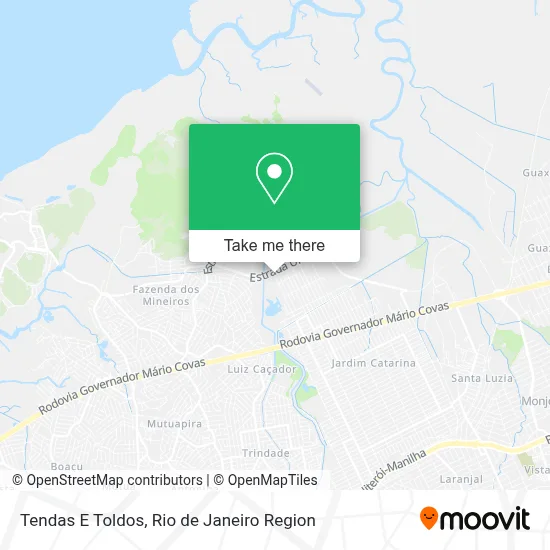 Tendas E Toldos map