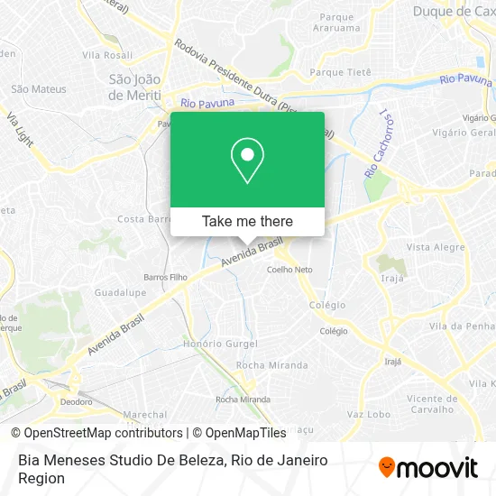 Bia Meneses Studio De Beleza map
