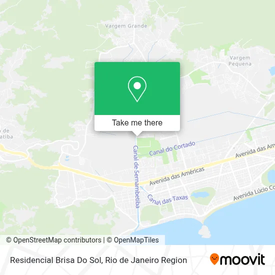Residencial Brisa Do Sol map