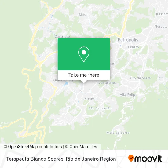 Terapeuta Bianca Soares map